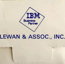 Golf Tees Ball Chip Marker Set IBM OB Vintage Promo Lewan &amp; Associates I... - £23.58 GBP