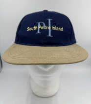 South Padre Island Hat Baseball Dad Cap Two Tone Vacation Beach Texas - $12.59