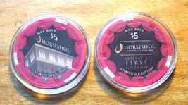 $5. Horseshoe Casino Chip -Cleveland,Ohio -Limited Edition - Ohio&#39;s Firs... - £6.25 GBP