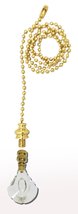 Royal Designs Celling Fan Pull Chain Extension with Designer Cut Crystal... - $21.73+