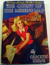 Nancy Drew The Quest of the Missing Map no.19 1st ed 4th Print Farah Value= $120 - £72.48 GBP