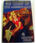 Nancy Drew The Quest of the Missing Map no.19 1st ed 4th Print Farah Val... - £73.66 GBP