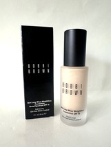 Bobbi Brown Skin Long Wear Weighltess Foundation Alabaster 00 1oz Boxed - £21.79 GBP