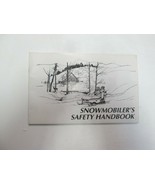 1993-1995 Snowmobilers Safety Handbook Manual FACTORY OEM BOOK 93 94 95 - £15.83 GBP