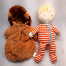 Manhattan toy baby Doll Plush Snuggle Lion Cuddle Sleep Sack pod Brown 2015 - £26.62 GBP