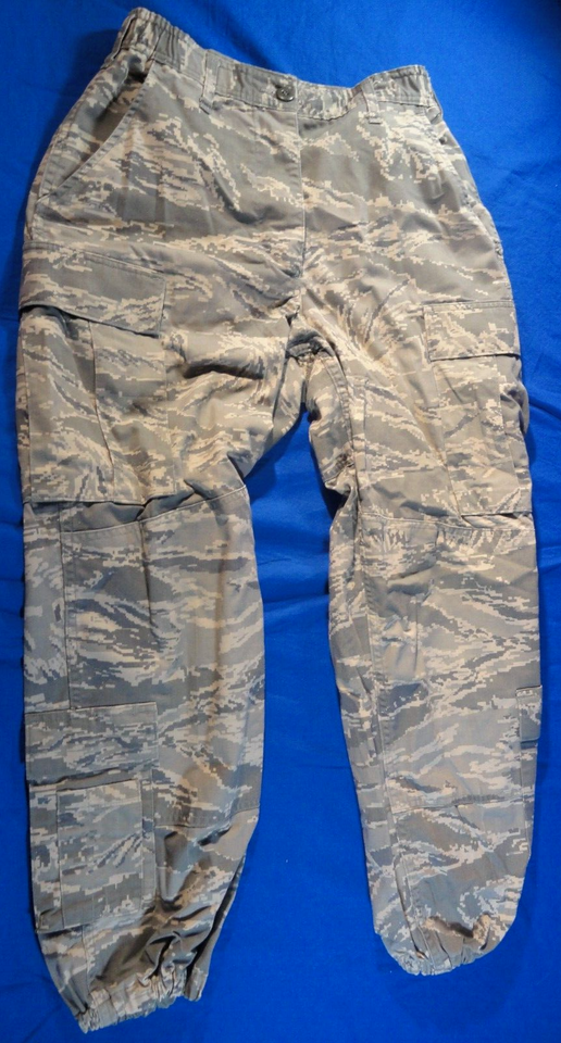 SUMMER RABU USAF AIR FORCE WOMEN&#39;S TIGER STRIPE ABU UTILITY UNIFORM PANT... - $23.74