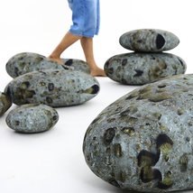 WOWMAX Three-Dimensional Curve Living Stones 7 Piece Set Floor Pillows M... - $2,581.83 MXN