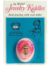 Vintage 1960&#39;s Mattel Liddle Kiddles Jewelry Heart Locket Pin Brooch Min... - £131.72 GBP