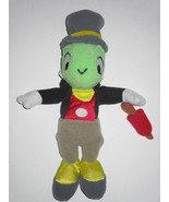 Disney Store Pinocchio Jiminy Cricket 9&quot; Plush Bean Bag Stuffed Animal - £7.06 GBP