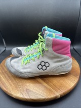 Rudis Wrestling Shoes Men’s 5 Grey Pink Blue Women&#39;s Size 6.5 CLT-0016-ML-8 - $54.29 CAD