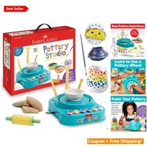 Kid-Friendly Pottery Wheel and Craft Kit: Inspire Creativity in Young Ar... - $117.76