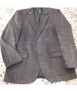 Alan Flusser Corduroy Sport Jacket 42R 42 regular Suit Coat Blazer Charc... - $46.00