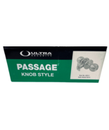 ULTRA Passage Door Knob Lock Ball Satin Nickel Finish US15 ~ BRAND NEW - $11.17 CAD