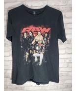 WWE Wrestling RAW Superstars 2008 Black Graphic T-shirt Youth Size Large - $305.00 MXN