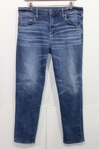NEW Men&#39;s AE Athletic Fit Jeans Faded Medium Wash AEO AIRFLEX+ Flex Denim $59.95 - £31.13 GBP