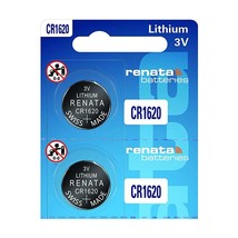 Renata CR1620 Batteries - 3V Lithium Coin Cell 1620 Battery (10 Count) - £3.90 GBP+