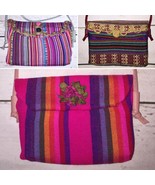 Boho Small Crossbody Purse Shoulder Bag Bohemian Multicolor Ethnic Bag - $24.00