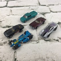 Hot Wheels Diecast Collectible Cars Lot Pick Up Truck Blue Race Car Silv... - $11.88