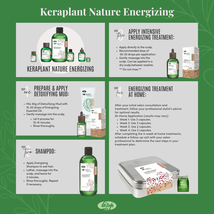 Keraplant Nature Energizing Shampoo by Lisap Milano, Liter image 2