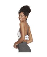 Skechers Women's Seamless Sports Bra, White, Medium - $19.59