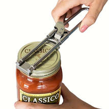 Stainless Steel Adjustable Jar Opener for Easy Kitchen Access - £11.75 GBP