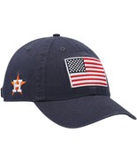 Houston Astros MLB &#39;47 Navy Clean Up Heritage USA Flag Hat Cap Men&#39;s Adj... - $496.90 MXN