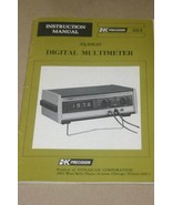 BK precision 283 Digital Multimeter Instruction Operating Guide Manual - $24.50
