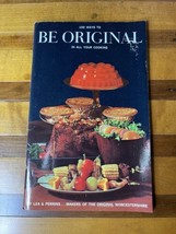 Vintage Lea &amp; Perrins 100 Ways To Be Original In All Your Cooking Worces... - $382.01 MXN