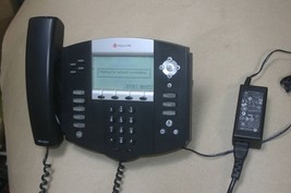 Polycom Soundpoint IP550 four-line Business Office IP Phone desktop SIP 550 - £49.80 GBP