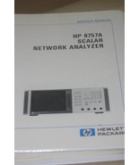 Hewlett Packard HP 8757A Scalar Network Analyzer service repair Manual 9... - $97.95