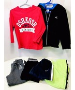 Boys Size 4 Mixed Brands Fall Clothing Lot Of 6 Jacket Fleece Pants Long... - €13,74 EUR