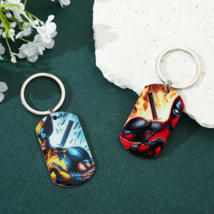 Marvel DEADPOOL &amp; WOLVERINE Friendship Set ✩ Dog Tags Keychain ✩ Comic S... - $9.99