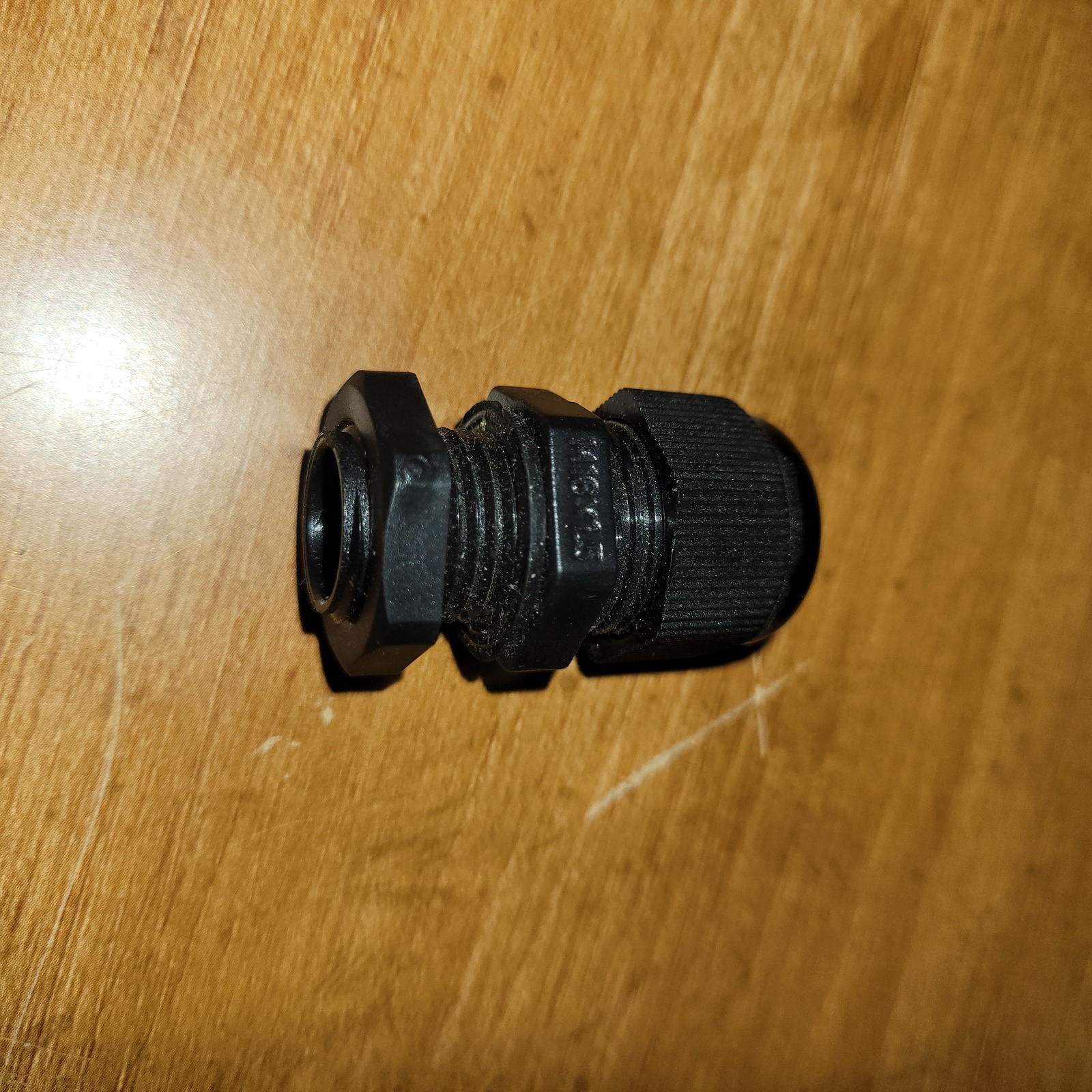 Non-Metallic Cable Fitting, Hub Size 3/8&quot; - $2.50