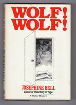 Josephine Bell WOLF! WOLF! First edition Hardcover DJ Mystery Corrupt Hospital  - £10.80 GBP