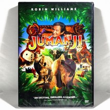 Jumanji (DVD, 1995, Widescreen) Brand New !    Robin Williams   Kirsten Dunst - £4.54 GBP