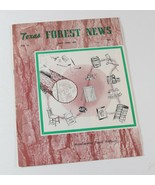 Vintage 1955 Volume 34 No. 3 TEXAS Forest News Magazine Bulletin Brochure - $12.24 CAD