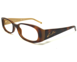 Anne Klein Eyeglasses Frames AK8087 218 Oval Brown Tortoise Gold 52-16-135 - $46.59