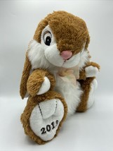 Dan Dee 2013 14" Plush Brown Hoppy Hopster Easter Bunny Rabbit - £11.81 GBP