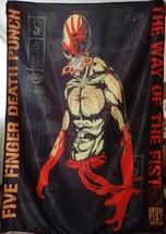 FIVE FINGER DEATH PUNCH The Way of the Fist FLAG CLOTH POSTER BANNER CD ... - $20.00