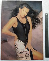 Bollywood Actor Kajol Devgan Rare Old Original Poster India 12 x 16.5 inch - $24.99