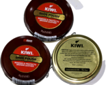 3 Pack Kiwi Shoe Polish Renews &amp; Protects Brown Leather 2½oz - $32.08 CAD
