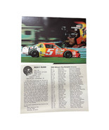 Ricky Rudd Tide Chevrolet 1993 Driver Hero Card - £4.51 GBP