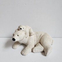Bear Foot Huff And Puff 7804 Polar Bear Cub Figurine White - $18.69
