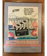 Garry Trudeau Doonesbury Signed Poster Mr. Regan Goes To Washington Poli... - $676.98 CAD