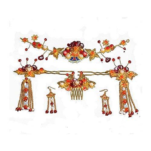 Wedding Hair Accessories Set Retro Accessories Of Chinese Style - $27.29
