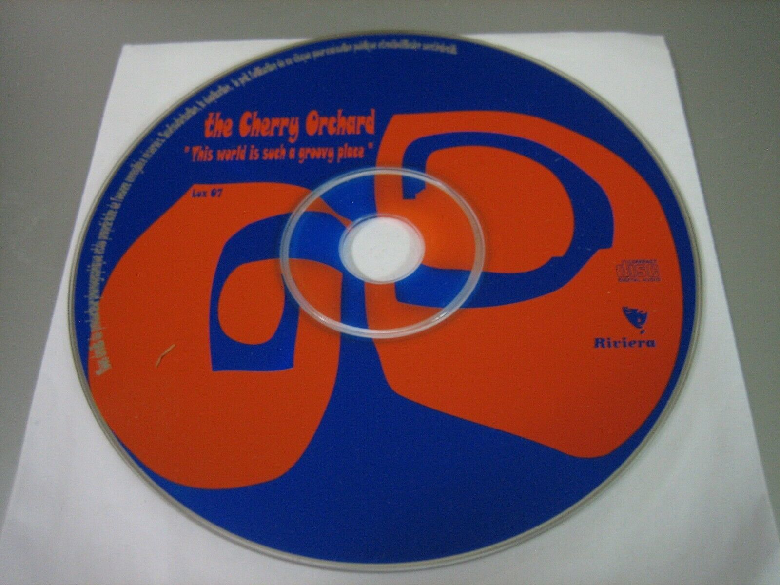 Primary image for This World Is Such A Groovy Place by The Cherry Orchard (CD, 1999) - Disc Only!!