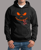 Trick or Treat Halloween Unisex Black Hoodie - £31.96 GBP