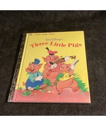 A Little Golden Book Walt Disney Three Little Pigs 106-59 Hardback - £5.89 GBP