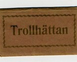 Falls of Trollhattan Sweden Sepia Picture Folder Gota Canal 1920&#39;s - £22.13 GBP