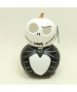 Jack Skellington Light Pumpkin Decoration 12&quot; NBC Nightmare Before Chris... - £30.60 GBP